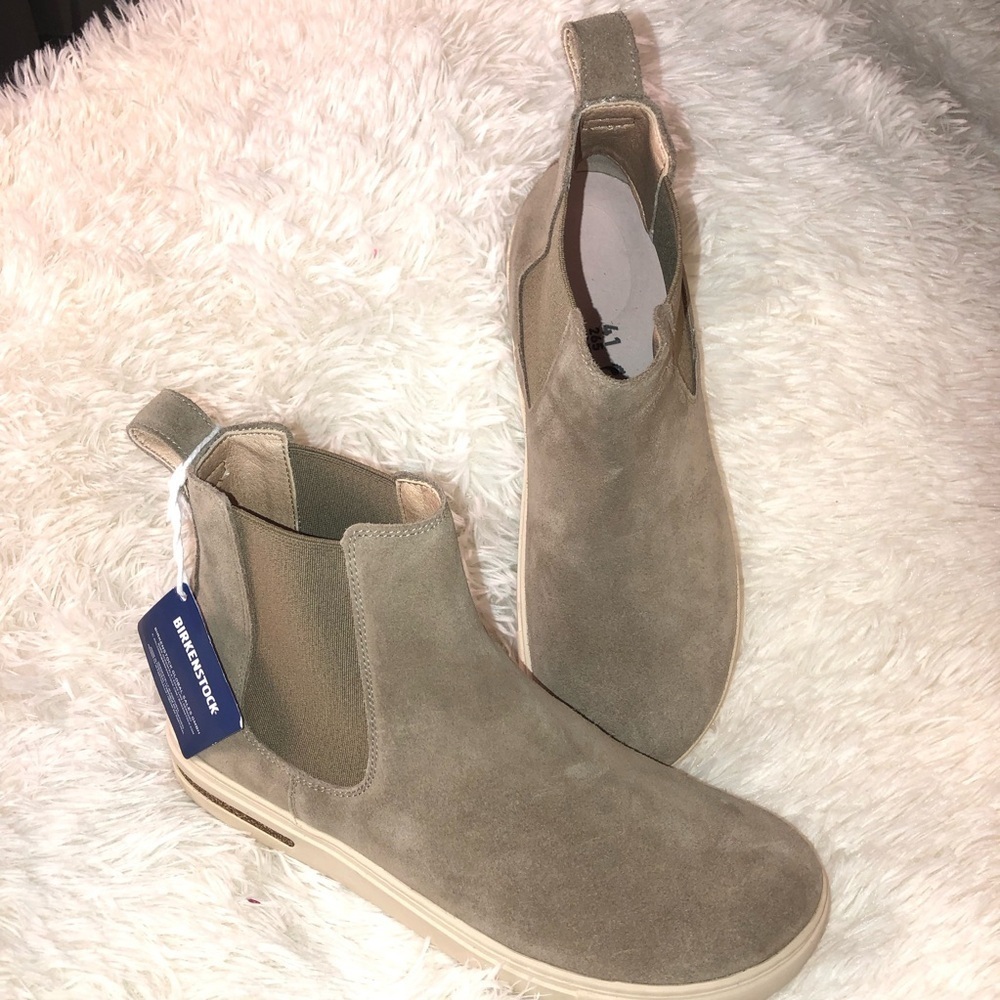Birkenstock Beige Slip-On Footwear NWT size 37 6-6.5 - Picture 15 of 15